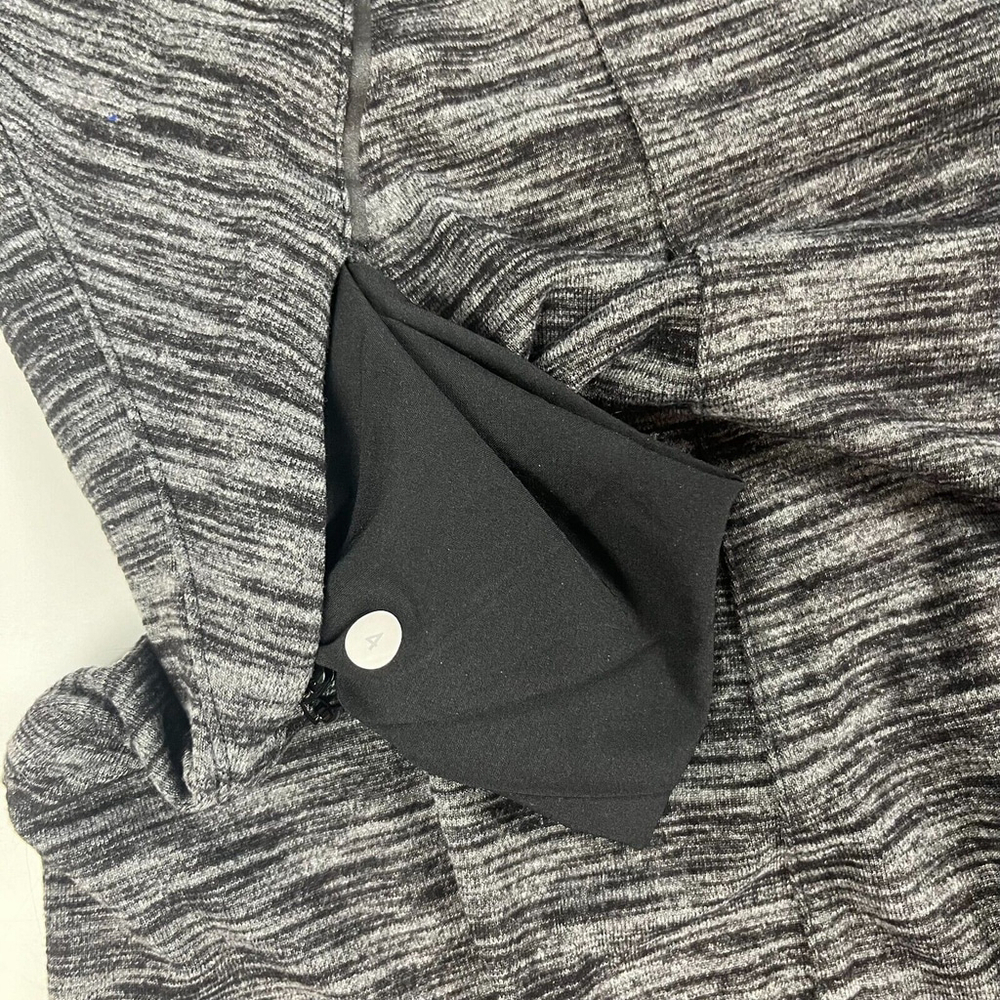Lululemon &go Where-To Dress short sleeves Heathered Black size 4 - Picture 7 of 10